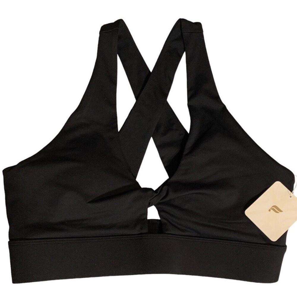NWT! Fabletics Oasis Twist Sports Bra, large